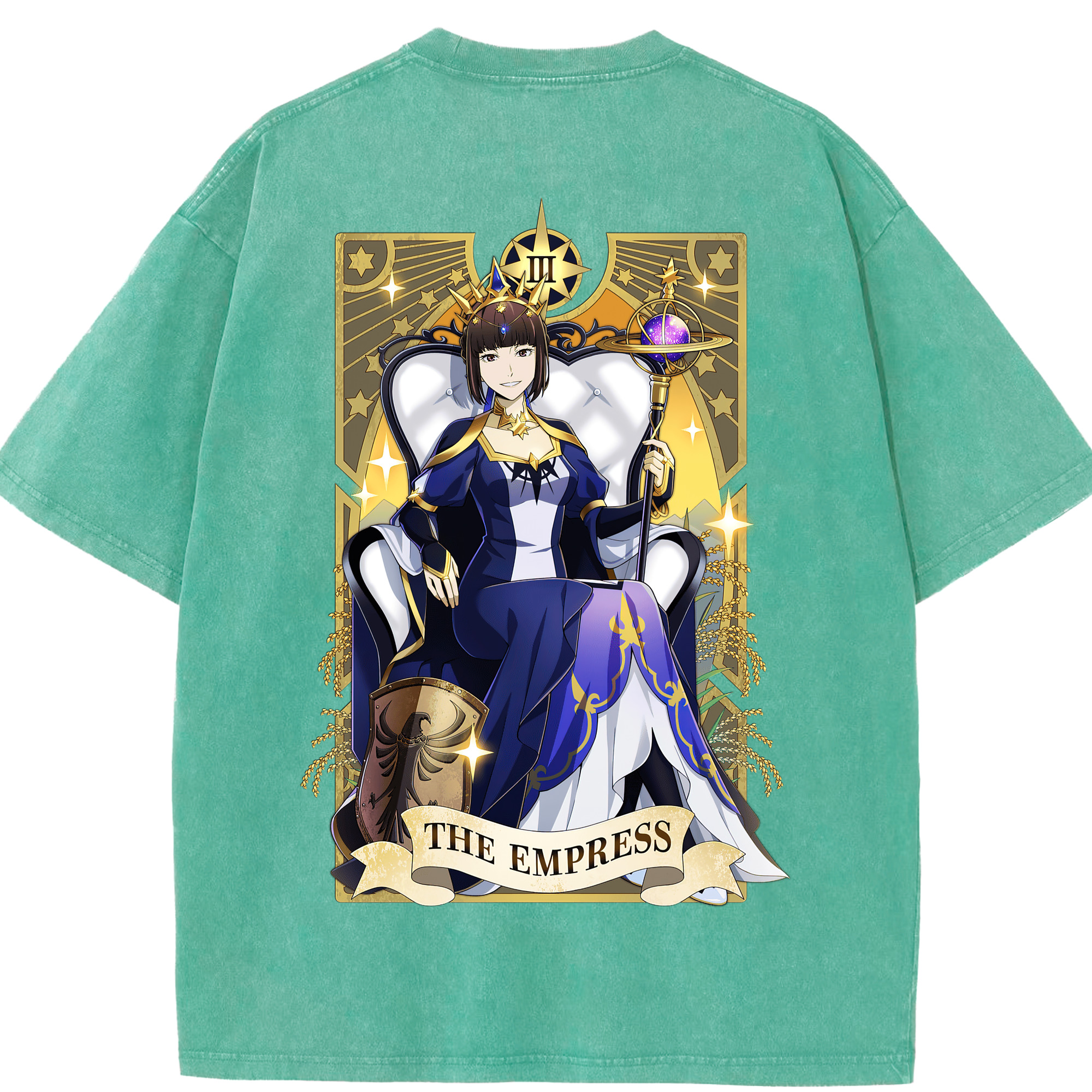 （画像用） 文豪ストレイドッグス Bungo Stray Dogs 綿100% ヴィンテージ風 半袖Tシャツ（背面プリント）